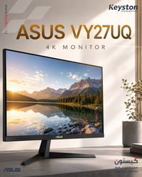ASUS VY27UQ 4K UHD Monitor ✔️ تجربة مشاهدة مريحة وواضحة بفضل تقنية Eye...