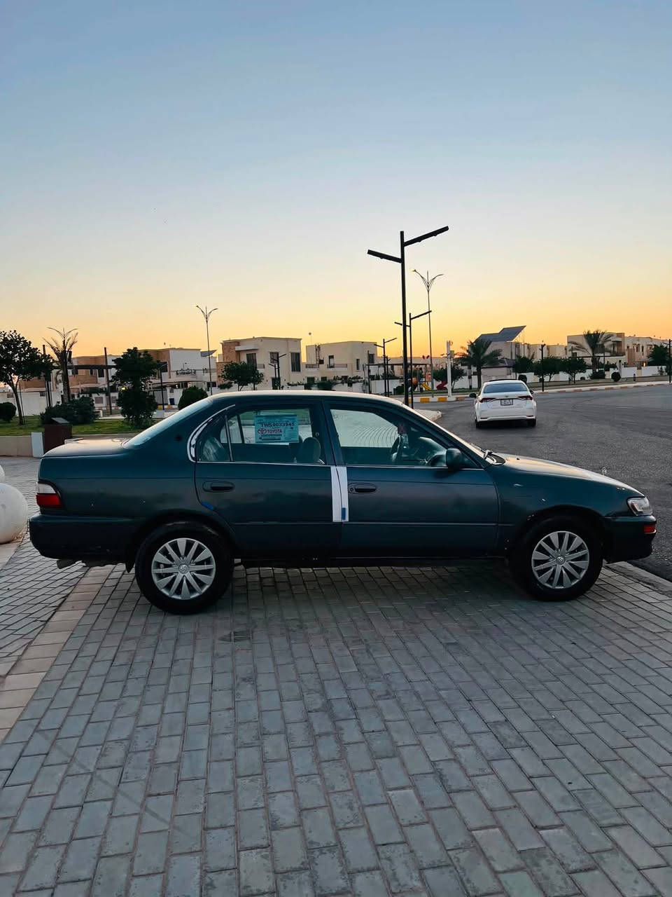 السلام عليكم
للبيع كورلا موديل 1995
سعر مناسب (53) وبيها مجال 
رقم كركوك دولي باسمي شرط التحويل والغرامات هزه جديده سنويه جديده
محرك وكير شرط 
#تبريد ثلج☃️
جامات كهرباء اوتو
صدر وتايرات جدد 
السياره جاهزه ماتصرف عليها الف 
كهربائيات كلها شغاله(صبغ عام جماليه بدون ضربه)
مكان السياره تكريت 
***********
