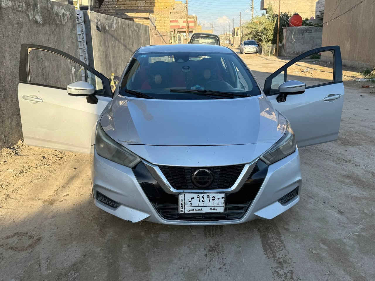 🚗 للبيع – نيسان فيرسا 2021 🚗
سيارة نيسان فيرسا موديل 2021
📍 رقم بغداد
🎨 اللون: سلفر
📏 الممشى: 112 ألف ميل
🔧 الحالة: ✔️ محرك وكير بحالة جيدة ومكفولة
✔️ السيارة تمشي طبيعي وما بيها مشاكل تشغيل

بيها نقص بحجر البيئة
الحساسات الخلفية تحتاج تصليح
الصدر الأمامي تعبان
الجاملغ  الأمامي بي ضرر (يرجع على البارد)
💰 السعر: (105$ ) قابل للتفاوض للجادين
📞 التواصل: (***********)
