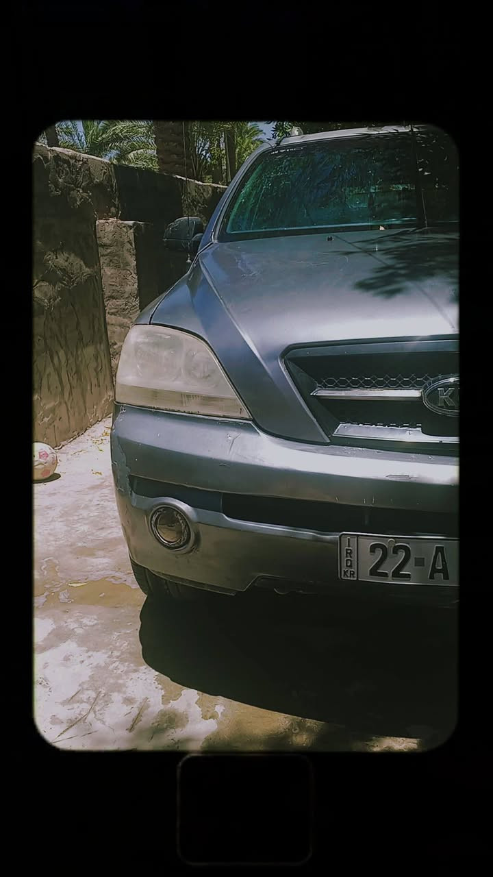 سلام عليكم سياره للبيع سورنتو موديل 2003 كير عادي محرك امحور سوناته 2400 بيه قطعتين صبغ رقم اربيل سنويه صاقطه مكاني حله السعر 55 وبيه مجال أو امراوس شعدك نزل رقم ***********
