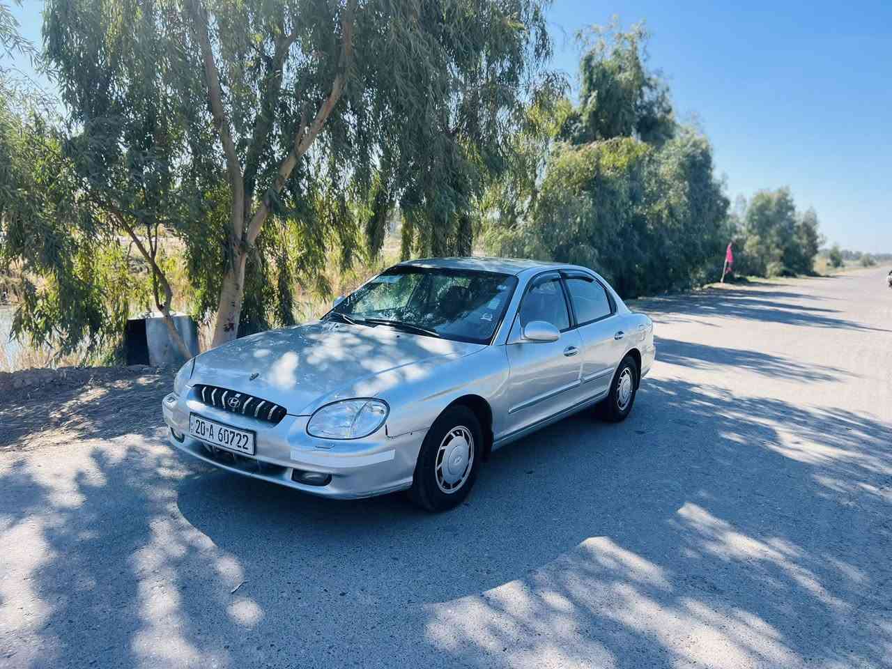 رمضان كريم عل جميع 
سوناتا موديل 2000 رقم ديالى دولي بسمي سنويه لغاية 30 محرك 2000 4 سلندر كير أوتوماتيك مكينه وكير خير من الله صدر امامي خلفي جديد تخم تاير سياره جديده بمعنه الكلام واحله من الصور بهواي مازدات جدد بكلاياتات كله جديد سياره مديومه من كلشي ويل كب بلادي شاشه تاب ترايها ناعم  السعر 52$ وبيها مجال للطيبين عنوان سياره ديالى ***********
