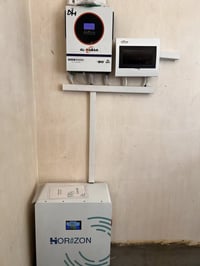كركوك الساده المشايخ • منظومة شمسية • بطاريات ليثيوم 8kW