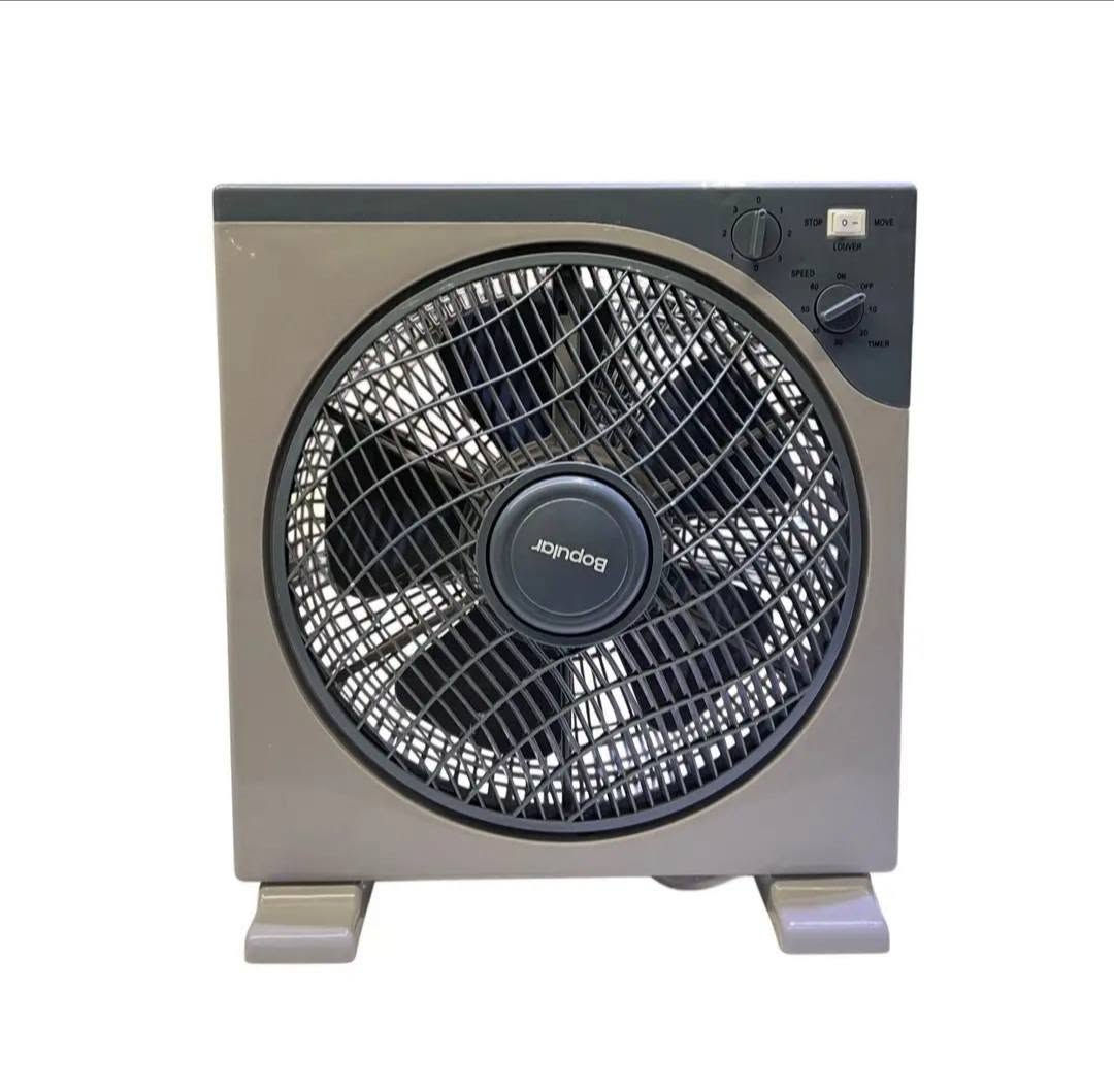 مروحة صندوقية Bopular حجم 12 بوصة (Model: KYT30-A)

• مروحة صندوقية عملية ومصممة للاستخدام المنزلي اليومي لتوفير تهوية مثالية ومريحة في مختلف الغرف.

• مزودة بمفتاح دوار (Rotary Switch) للتحكم واختيار السرعة المطلوبة بكل سهولة.

• تحتوي على 3 مستويات مختلفة للسرعة: عالية Hi (3)، متوسطة Med (2)، ومنخفضة Lo (1).

• مجهزة بمؤقت (Timer) مدمج للتحكم بوقت التشغيل تلقائياً.

• تحتوي على مفتاح خاص للتحكم بالشبكة الدوارة (Rotating Grille Control) لتوزيع اتجاه الهواء.

• مصممة بقواعد تثبيت سفلية متينة لضمان استقرار المروحة على الأسطح المستوية ومنع انقلابها.
💥💥💥السعر ب 35 الف💥💥
 وتوصيل مجاني 📢📢🏃‍♀️🏃‍♀️🚕🚕🚕🚕


**إذا كنت صاحب هذا الإعلان وتريد حذفه لأي سبب، رجاءا أرسل رسالة إلى الدعم الفني**