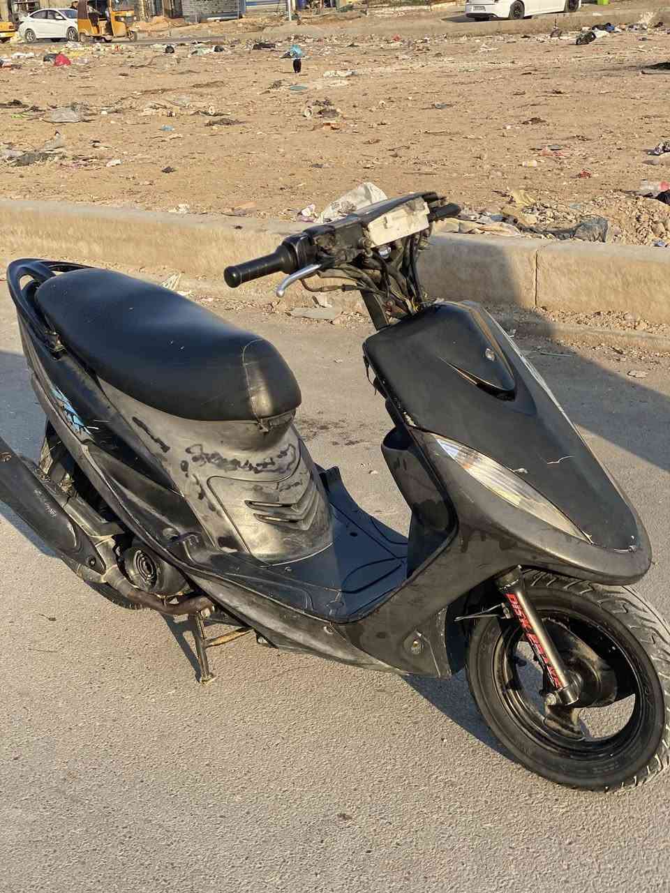 السلام عليكم ماكس عدلة للبيع دراجة خير من الله بوشة49بلادي ما مفتوحة ابد سلف كابريتر كلة شغال صالنصة اف ام دراجة شلعة تشك الكاع ومعدل قاتل بيها كفرات اصلية ختم واحد مكينة خرسة تجي تجيب وياك فيتر وتفصح دراجة ملحة الحاضن والحية والذيل وبعد هواي السعر660وبيها مجال لطيبين مكاني بغداد مدينة الصدر  متواجد بس واتساب وعل رصيد هذا الرقم.  ***********
