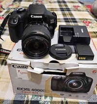 كانون 4000D • عدسة 18-55 • اكسسوارات كاملة