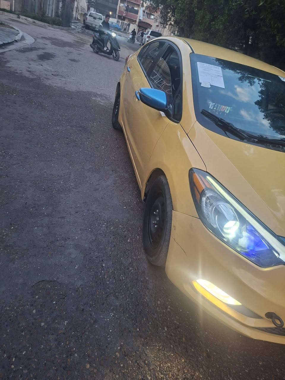 السلام عليكم للبيع كية فورتي موديل 15وارد امريكي بيهة جاملق صفحت سايق وبنيد بدون دواخل لعنوان بغداد الحسينية شارع المرور رقم بغداد نكليزي سعر 108بيه مجال بسيط رقم ***********مكلف بنشر
