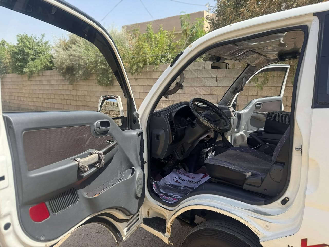 السلام عليكم كيه فحل 
موديل 16
رقم بابل
ممشروع وطني تحويل مباشر
السياره مكفوله كفاله عامه 
تاير محور 14
تانكي كاز  120
استد 27
السعر 120
مكان السياره صلاح الدين 
رقم صاحب السيارة ***********
