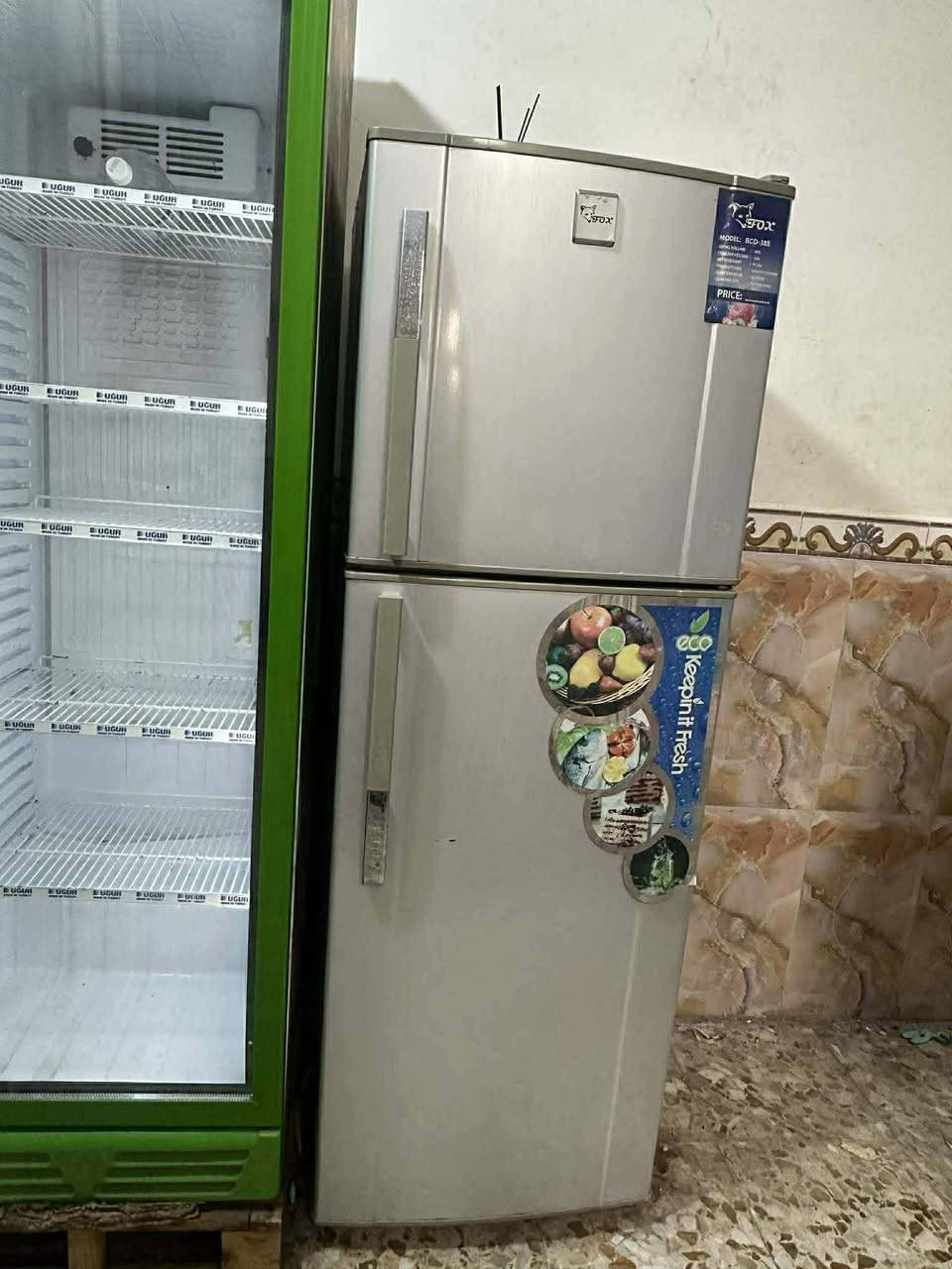 سلام عليكم ثلاجات مبردات جربايه 
تخم تك ميوزه كاونترات ‏  كله شغال  ..... ‪‏‪***********‬‏ بي واتساب خاص مفتوح
