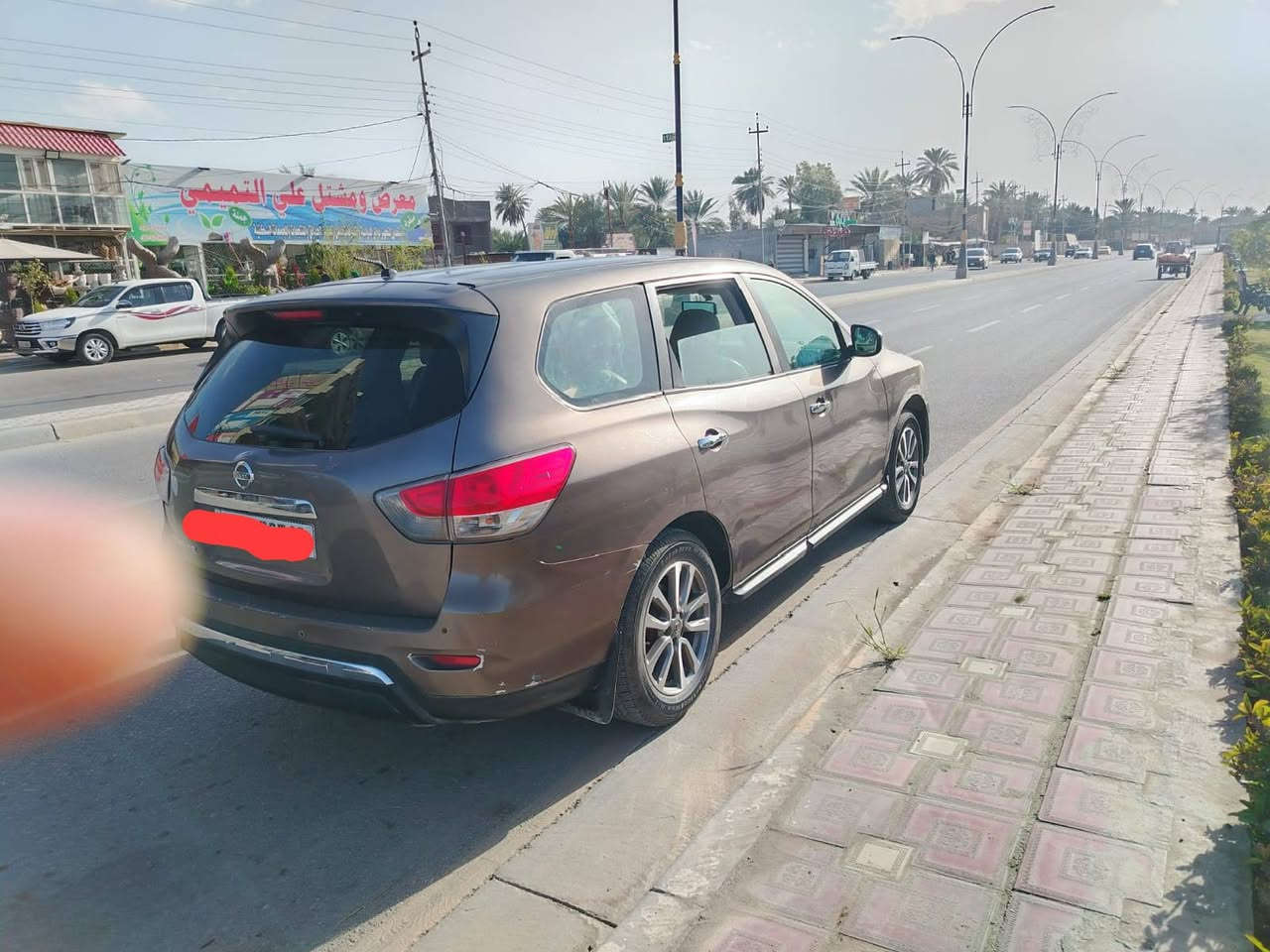 سياره للبيع نيسان بافندر موديل2013 سياره مكفوله من الضربه 7راكب خير من الله السياره السعر 120 مكان السياره كربلاء  الاتصال والستفسار اتصل على راعيهه ***********
