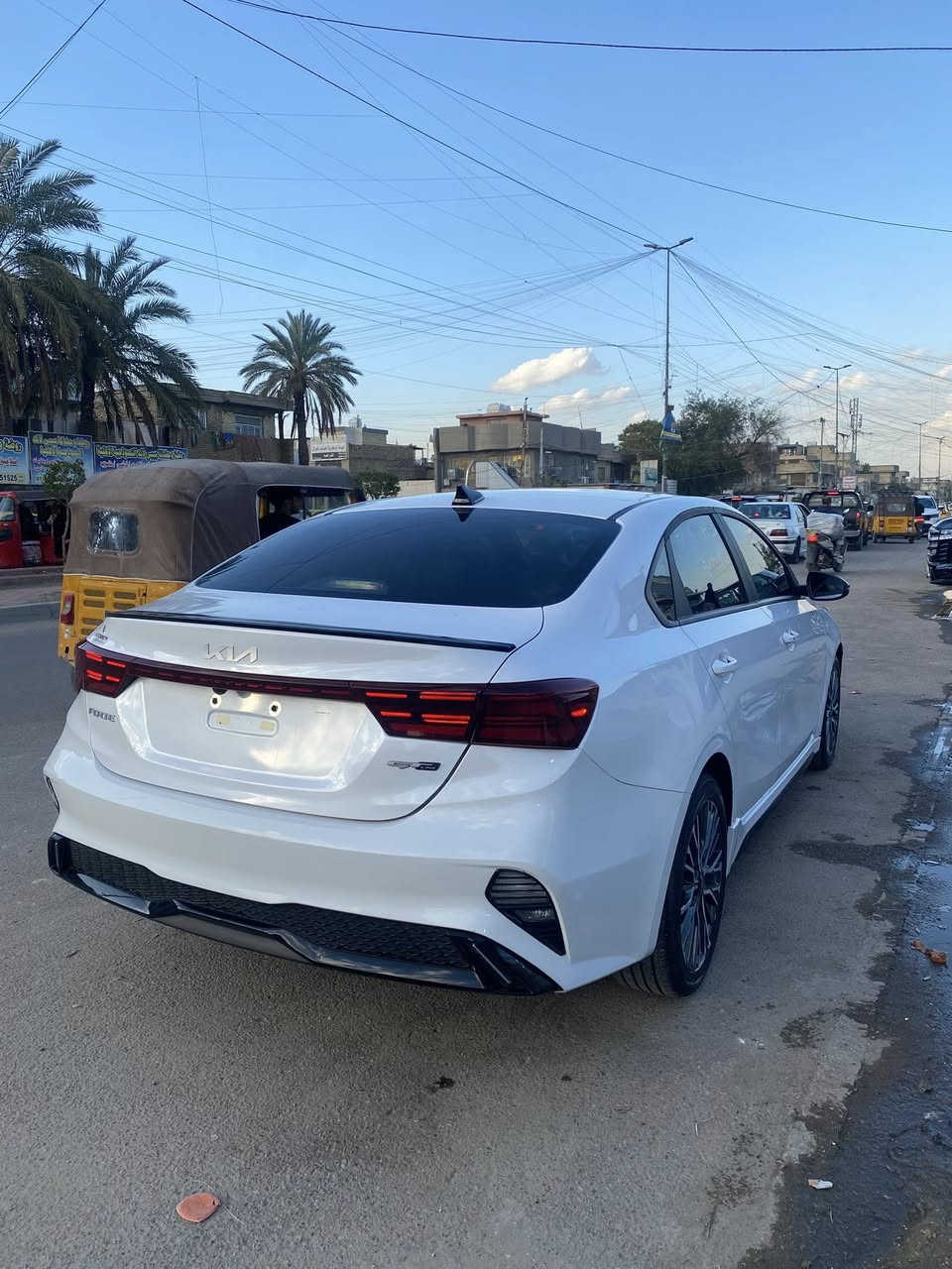 السلام عليكم 
فورتي2024 Gt line⭐️
مواصفاته :
بصمه ✅
شاشه حجم كبير ✅
ويل كب سبورت 
بصمه ابواب ✅
تشغيل عن بعود✅
اناره ترحيب 💡
رادار امامي 🛑
رادار جانبي 
سستم صوت harman🔊
اشاير مري 
مكينه 2000 دوش✅
ستيرن حرف D✅
تحديد مسار ⚠️
اوتو هولد ✅
قياده ذاتيه 
سايد بريك بصمه 👍🏻
شحن واير لس⚡️
كشنات جلد +حضن سبورت ✅
فتح جنطه تلقائي عند الاقتراب ✅
3وضعيات قياده 
حادثه نص دعاميه مصلحه حافت بنيد فقط 🛑 
ماشيه 11 ألف 
بدون رقم 
مكانه بغداد 📍
للاستفسار -***********
