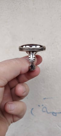 عقيق يماني • مخطوط حرز • صياغه نجفيه