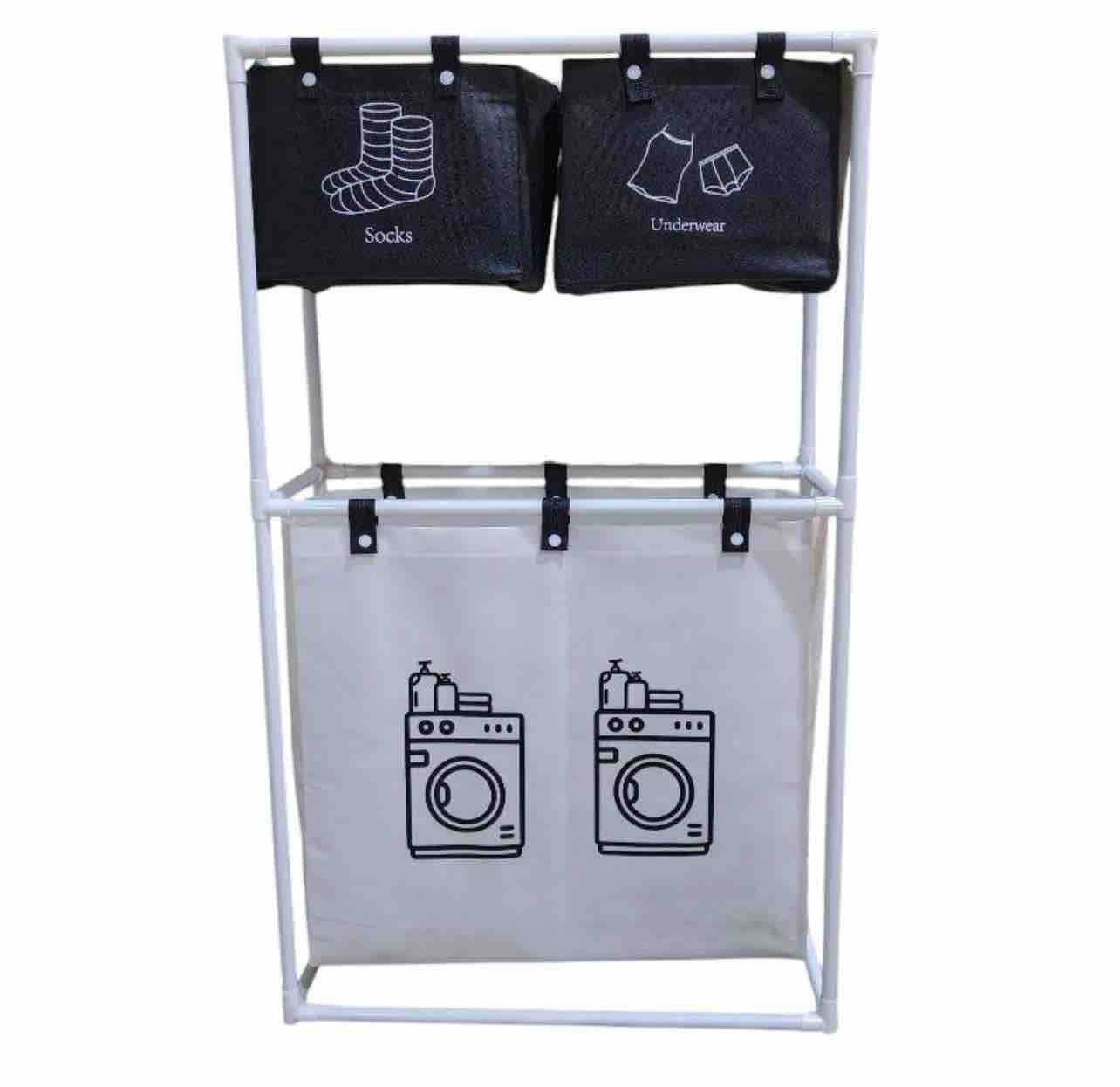 🧺 منظّم غسيل معدني بسلال قماش &ndash; ترتيب ونظافة بدون فوضى! رتّب ملابسك بسهولة وخلي غرفة الغسيل أو النوم تبقى نظيفة ومرتبة دائمًا 😍 منظّم عملي وقوي يساعدك تفصل الملابس حسب النوع ويسهّل عليك جمعها ونقلها للغسيل. ⭐ المواصفات: 📏 الأبعاد: • الارتفاع: 95 سم • العرض: 55 سم • العمق: 25 سم 🧵 الخامة: إطار معدني قوي + أكياس قماشية عالية الجودة. 🧺 التصميم: سلتين رئيسيتين + أكياس صغيرة للملابس الداخلية والجوارب. 🏠 الاستخدام: مثالي لغرف الغسيل، الحمامات، وغرف النوم. ⭐ المميزات: 1️⃣ تنظيم مثالي للغسيل: تفصل الملابس بسهولة (ملابس داخلية &ndash; جوارب &ndash; ملابس عامة). 2️⃣ متعدد الوظائف: سلال قابلة للإزالة للنقل والغسيل + رف علوي لوضع المنظفات والأدوات. 3️⃣ حجمه مناسب: ما يشغل مساحة كبيرة&mdash;مثالي للبيوت الصغيرة والمتوسطة. 4️⃣ سهل الحركة: مزوّد بعجلات للّف من مكان لمكان بدون عناء. 5️⃣ سهولة التركيب: يجي ويه دليل واضح وأجزاء مرقمة&mdash;تجمعه بسرعة وبدون تعب. 6️⃣ متين وقوي: إطار معدني ثابت يتحمل وزن الملابس بدون ما يهتز. خلي غسيلك مرتب وحياتك أسهل ويا المنظّم العملي هذا 🧺✨ 🚚 
التوصيل متوفر لكل المحافظات
22 الف مع التوصيل


**إذا كنت صاحب هذا الإعلان وتريد حذفه لأي سبب، رجاءا أرسل رسالة إلى الدعم الفني**