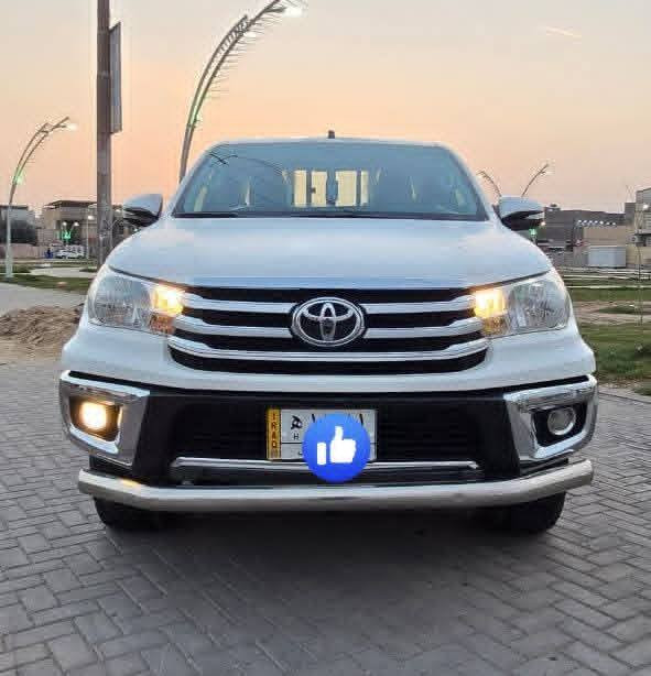 تويوتا هايلوكس فورويل 2019 
اوتماتيك رقم بغداد انكليزي بسمي تحويل 
ثاني يوم ساز اصل فول مواصفات 
مكفوله من الضربه والصبغ وتبديل المكان بصره
الشراي يتصل ويدلل محرك كير اكسل مكفولات
 شرط وضع شركة ماشيه 67 الف
سعر 278   وبيه مجال
الرقم الهاتف ***********
***********
امانه السياره برغي مامفتوح بيها
