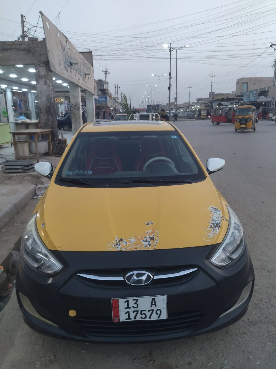 اكسنت خليجي فتحه كامل مواصفات محرك ١٦٠٠ قطرتين سياره كلش حلوه وجاهزه رقم ميسان انكليزي بسمي سنويه ل٢٠٢٧مكينه كير حداديه تبريد عنوان ذي قار الرفاعي للاستفسار ***********
