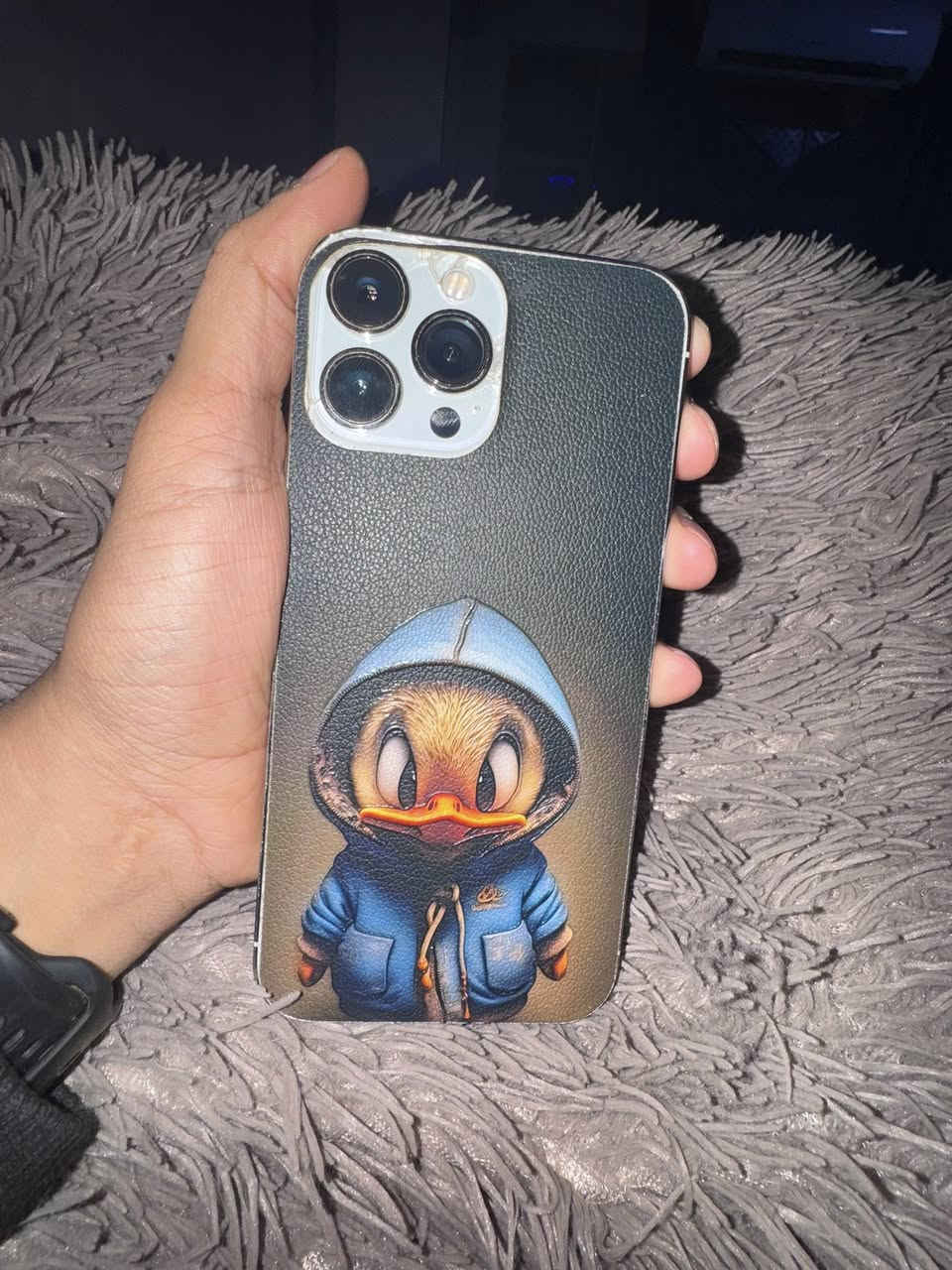 ايفون ١٣ برو ماكس ذاكره ٥١٢ بطاريه ٧٧ جهاز جهاز فقط الضهر مفطور غيرها الجهاز مكفول ميه ميه  
مكاني بغداد مدينه الصدر حي طارق  ***********
