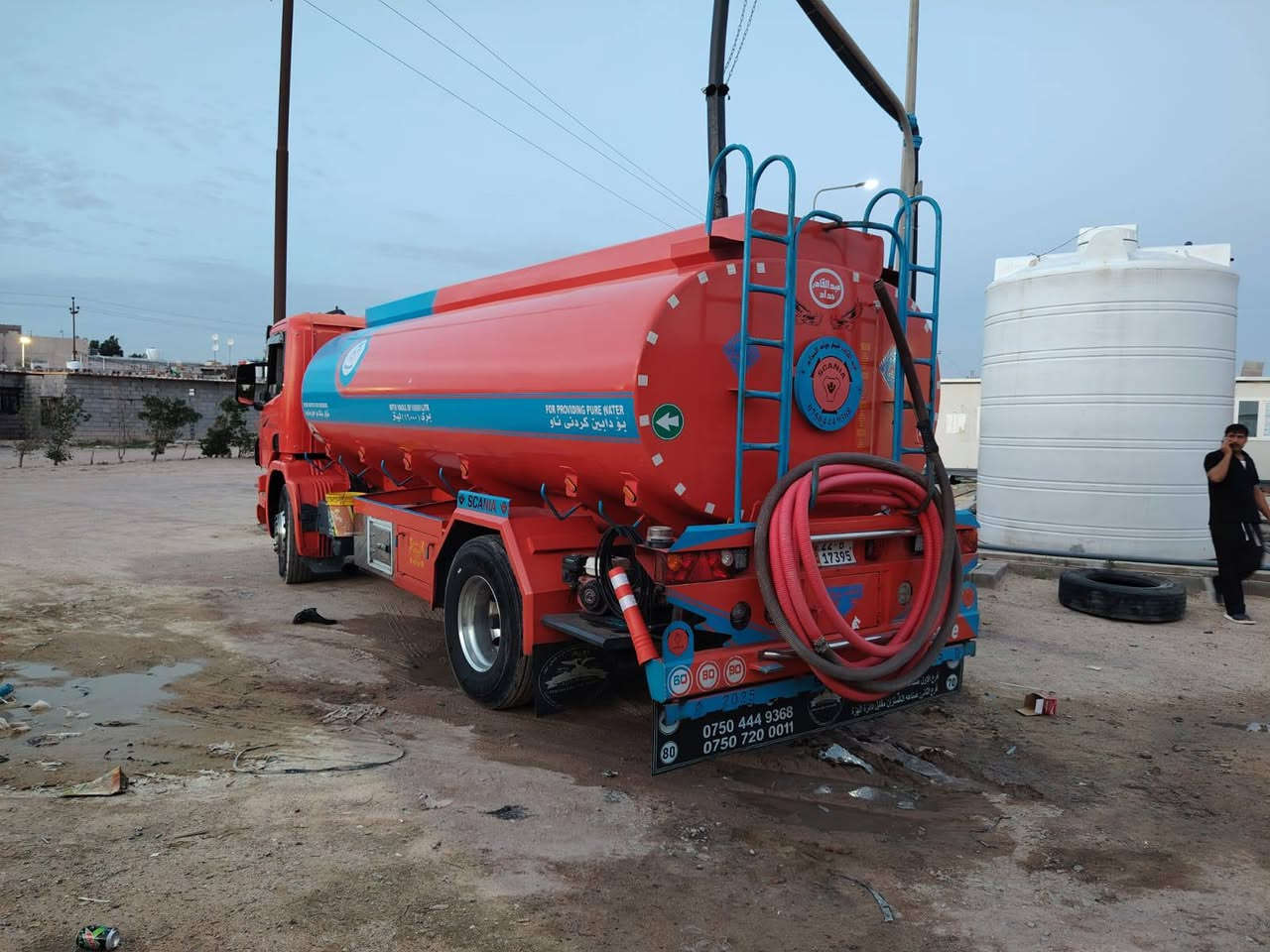 السلام عليكم سيارة سكانية تنكر اربيل بأسمي سنوية لل2030 سيارة 2003 كفالة عامه بم ونوزل گير 4ب4 سبرنك أمامي وخلفي جوبلس تانكي حديد تفصال جديد 2026
الهاتف ‏‪***********‬‏
‏‪***********‬‏
