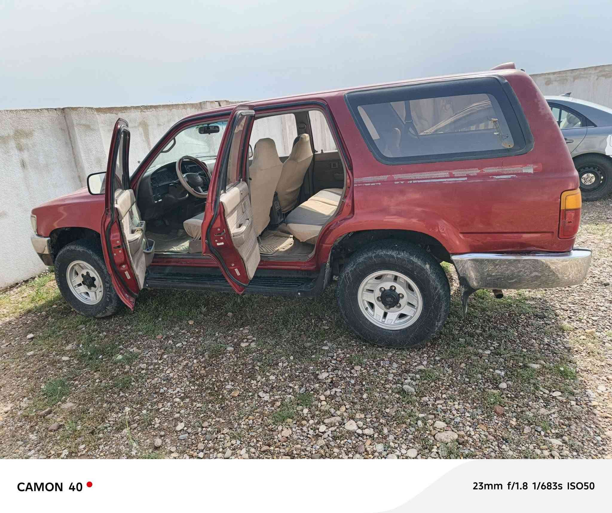 تيوتا فور رنر بلاديه موديل ١٩٩٥ رقم أربيل دولي


**إذا كنت صاحب هذا الإعلان وتريد حذفه لأي سبب، رجاءا أرسل رسالة إلى الدعم الفني**