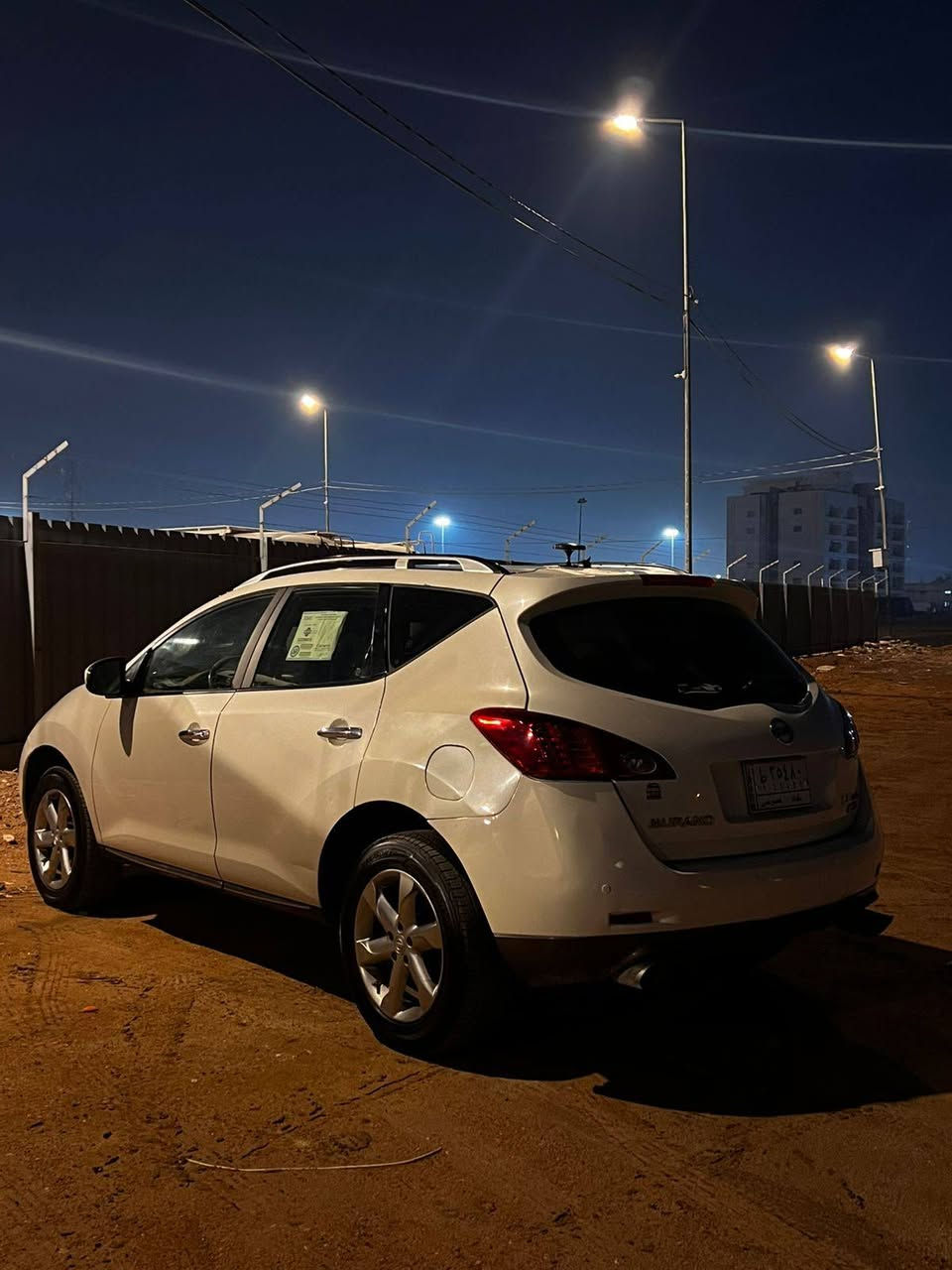 نيسان مورانو
موديل ٢٠١٠ 
محرك ٦ 
فول مواصفات 
بصمه 
بنراما قطعتين 
تحكمات 
كشن كهربائي
جنطه كهربائي
رقم بغداد سنويه ل ٢٠٢٨
خليجي بيه جاملغ الخلفي فقط الباقي كفاله
***********
السعر /  ٨٧ وبيهه مجال قليل
