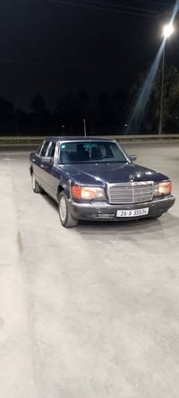 مرسيدس ريأسي موديل ١٩٨٧     حجم ٥٦٠كامل مواصفات تبريد ثلج كهربائيات كل...