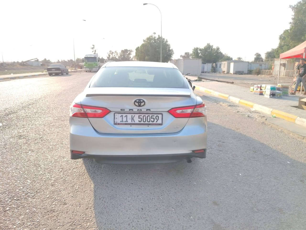 كامري Le امريكي الصنع : 2018

المسافة المقطوعة : 205km الف
المكان: بغداد حي الجامعة
-سنوية جديدة بشهر الخامس مجددة(رقم الجديد) 
 - ادامة صدر قبل ايام
-محرك كير مكفولات ولامفتوحات قبل(ترايك للبصرة) 
-

للتواصل اتصال-***********
 - صور الحادث موجودة بالصور
بيها بارد هم موضح بالصور ايضا
