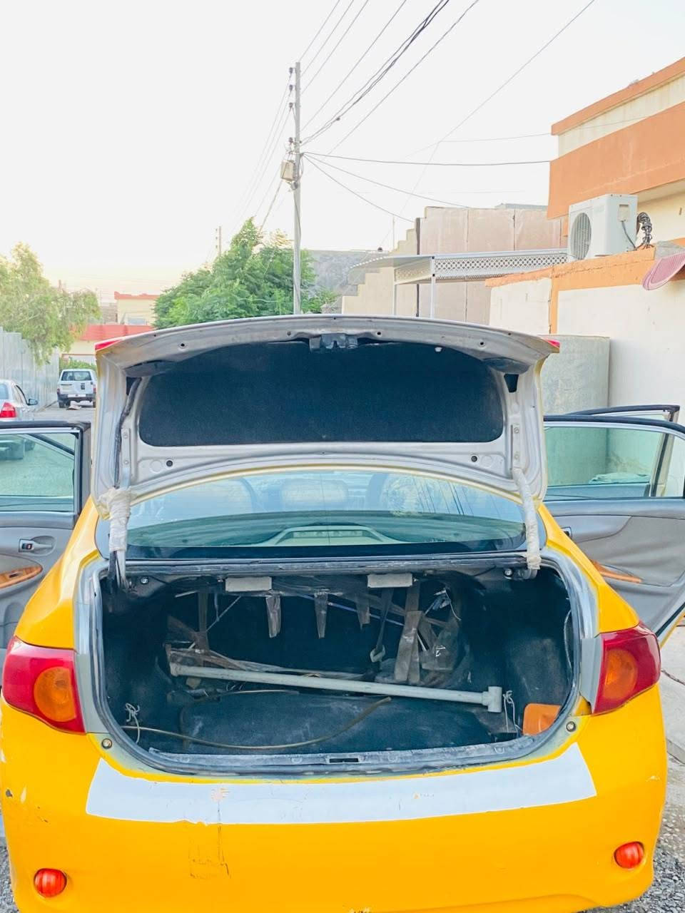 سلام علیکم کورلا مودیل۲۰۱۰ لبیع کیر محرک شرط لاصرف ولا بخار سیاره نضیف تایرات جدید سنویه ۲۰۲۷ دفتر بنزبن ببهه سیاره مال  شغل دینار مسرف مابهیه ضرب بیه بارد من باب سنکن  بس لیبع *********** كركوك, العراق
