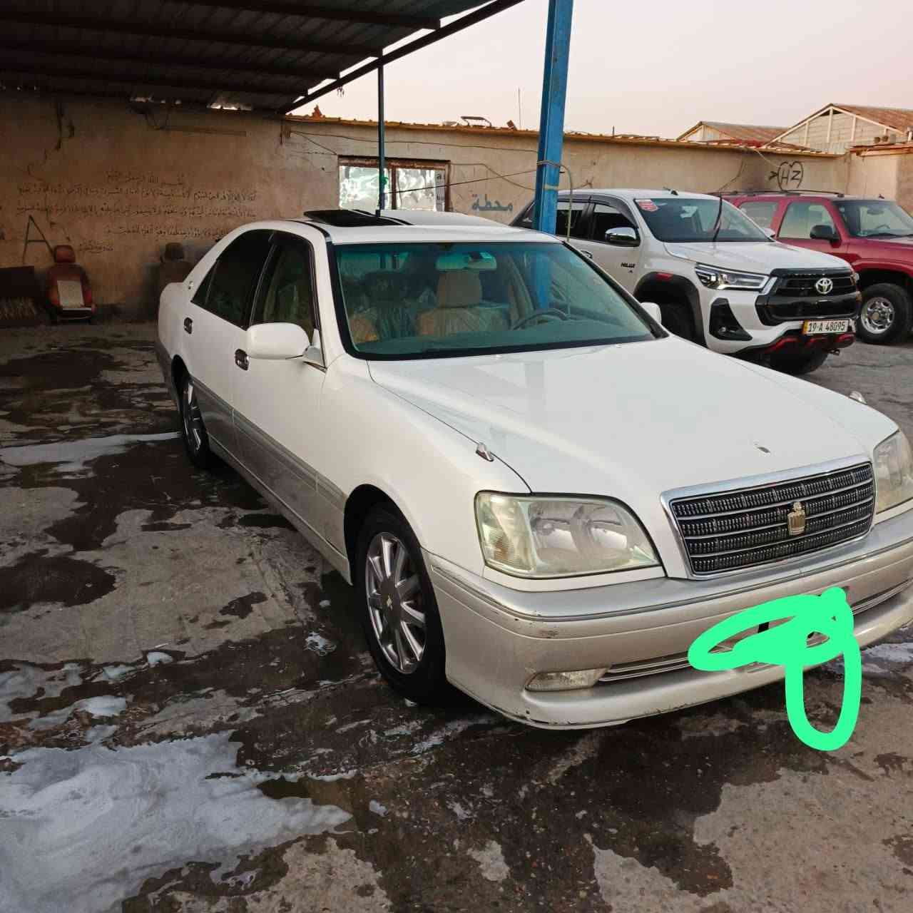 سلام عليكم ملكه موديل 2003 كفالة  عامه
تحويل ثاني يوم رقم بصره انكليزي 
ماشيه 143الف
فول موصفات فتحه قماره
برده سلايد خلفي دكمتين
كير محرك مكفولات حداديه تخم تاير ولك كب 
 برده خلفية تبريد ثلج 🥶
سيارة جاهزة  كهربايات كلها شغالة ما تخسر عليه ربع 
محركه D4 الصغير
السعر 160وبيه مجال للشراي 
العنوان /ذي قار شطره 
التصال ***********
