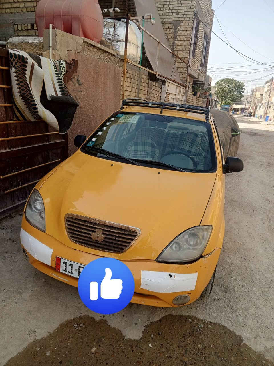 طيبه 2015 رقم انكليزي بـ اسمي
سياره خير من الله 
ضربتها بل خشم مال جاملغ الأيمن قليله
وبيها بعض  الملاحظات 
تجي وتشوف بعينك وكلبها 
السعر 33 وبي مجال 
مكانها بغداد الزعفرانيه 
***********
