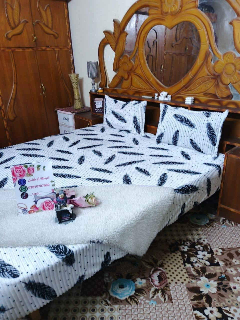 تلبيسه دوشك قماش خاولي
حسب طلب ولون 💯🪡وقياس ١٨٠في٢٠٠ قياس تركي
توصيل كربلاء وجميع المحافظات 🚚
اي استفسار ع واتساب ***********
