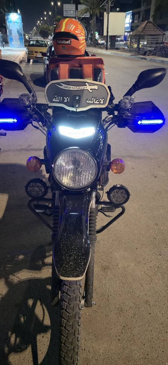 سلام عليكم دراجه دايوان جبلي مديل 2026 مكينه 200cc رقم سليمانيه دراجه جديده ماشيه 7الاف حقيقي دراجه نضيفه عل ايدي دهن كله ليكي موالي ودراجه خير من الله تجي وتشوفها الاضافات
1كشفات مالgs
2واقيه مال ايدي ام سكن ولاشاره
3هورن سيدان اصلي 
4 لايت بومه اصلي خارجي 
5كلوب بل مازده شمسي اصلي 
6دراجه كلها مدوشمه
7طفايه مال حريق
8شاحنه اصليه 
9بوري ينشد بل ستان 
10ستانات عدد2مال مبايلات
11فدراليات عل طاقيه شمسيه عدد2
12كلاص
13سوبايه خلفيه مال صنودك 
دراجه هواي بيها غراض وبرغي واحد مااشيل منها 
السعر 2900وبيها مجال بسيط العنوان بغداد مجمع بسمايه 
رقمي ***********موجود واتساب
