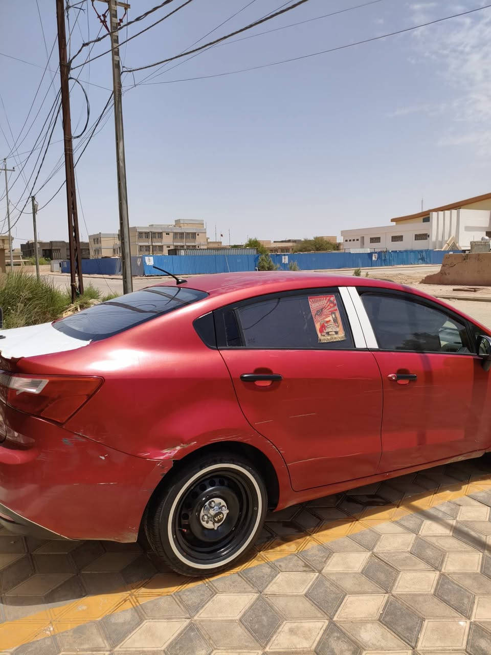 ريو موديل 13 رقم مثنى للبيع او مراوس بتكسي 
باسمي مداور ثاني يوم هزه جديده رقم انكليزي مابيه ضربه فقط دحجات وجراد سياره حلوه جاهزه ماعوزه شي تخم تاير تخم ويل جدد تبريد منضومه جديده منضومه راديتر جديده مكان السياره السماوة تفاصيل اكثر خاص او اتصال على رقم ***********

