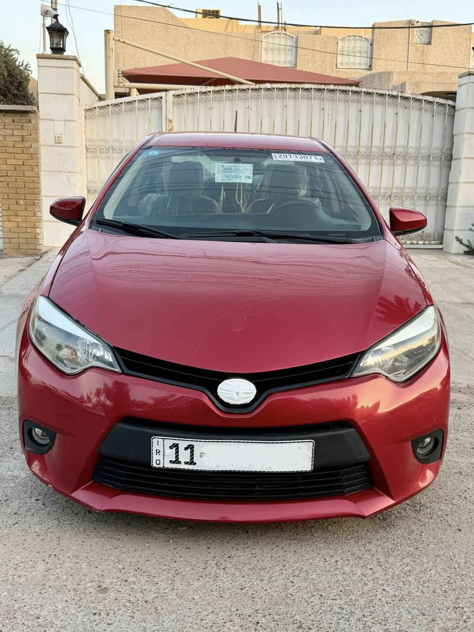 السلام عليكم
كورلا 2015 وارد امريكي
رقم بغداد باسمي الانكليزي تحويل ثاني يوم 
حادثها بنيد وجاملغ مصلحات 
نص فول بصمه تشغيل تحكمات سيتيرن 
نظام سبورت وايكو تبريد ثلج 
شاشه كامره كير مكينه تخم تاير تبريد ثلج 
صدر امامي خلفي السياره جديده جداً 
ماشيه 88 ميل حقيقي 
السعر  ١١٦ وبي مجال بسيط 
مكان السياره بغداد 
رقم الهاتف *********** 
((غير متواجد ع الفيس بوك))
