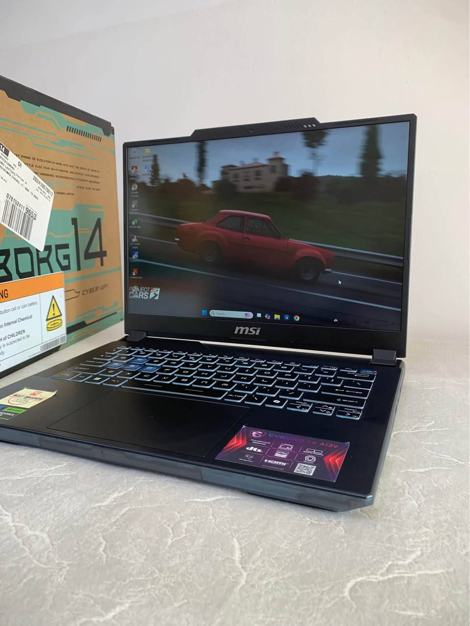 لاب كيمنك للبيع النضافة مبينة بصور كرتون و كلشي بلادي موجود مستخدم شهر واحد بس سعرة مليون و ١٥٠ و بيها مجال الف اكو توصيل اي احد يريدة يتفضل خاص

لاپتۆپی گەیمینگ بۆ فرۆشتن پاکیەکەی دیارە لە وێنەکاندا کارتۆن و هەموو شتێکی ماوە مانگێک بەکار هێنراوە نرخی ملیۆنێک و ١٥٠ هەزار و مەعامەلە گەیاندن هەیە

MSI Cyborg 14 A13VF
CPU: Core i7-13620H (10C-16TH)
GPU: RTX 4060 8gb
Ram: 16 gb
Storage: 512gb ssd Nvme
Screen: 14 inch 144 hz anti-glare حلبجة, السليمانية


**إذا كنت صاحب هذا الإعلان وتريد حذفه لأي سبب، رجاءا أرسل رسالة إلى الدعم الفني**