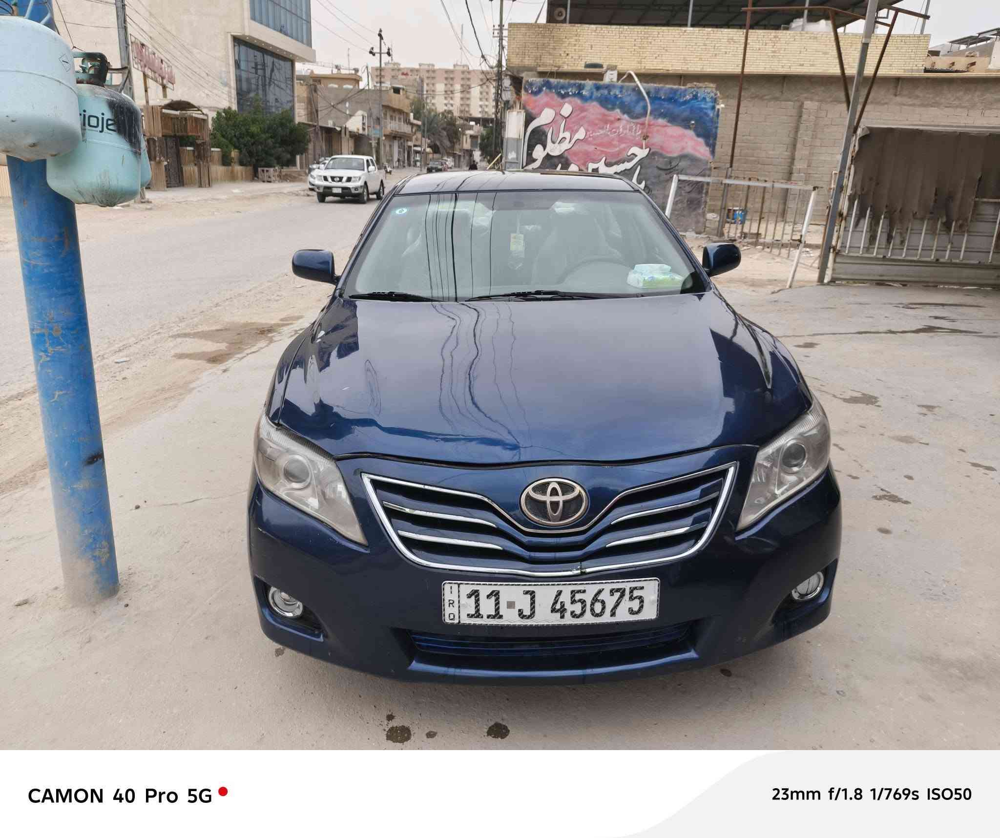 السلام عليكم كامري موديل 7 امريكي ضربتها جاملغ امامي عكس السايق ومصبوغه عام اثر جراد محرك 2400 سعرها 73 وبيها مجال قليل عنوان كربلاء رقم الهاتف ***********
