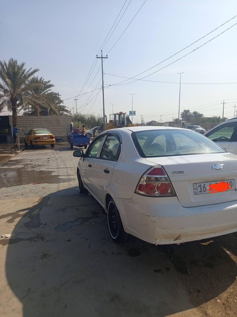 سلام عليكم سياره افيو موديل 11 سياره نضيفه كير عادي تخم تاير جديد حداد جديه كير محرك نضيفات تدفئي تبريد شغال سياره رقم انكليزي بسمي رقمه قادسيه عنوان سياره نجف كوفه شارع المعمل سياره بيع فقط بدون مراوس سعر 66 وبيه مجال الطيبين ***********
