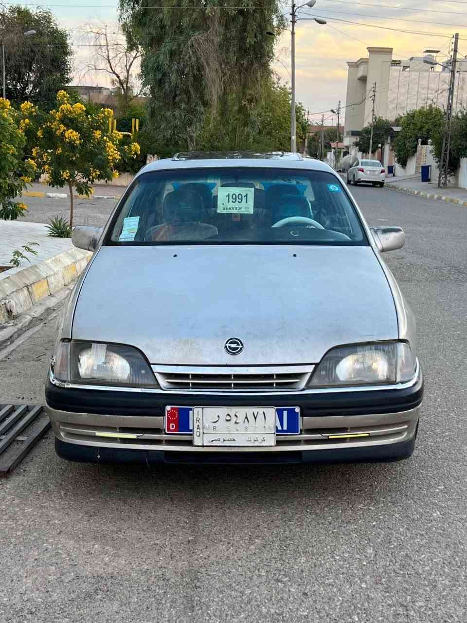 سلام عليكم اوبل اوميكا موديل 1991سياره بدون ضربة صبغ بلادي رقم كركوك تحويل ثاني يوم محرك شرط لا صرف لا بخار سياره كير اوتاماتيك حدادية جديد بطارية جديد تايرات جديد سياره جاهزة من كل نواحي بيها هاف خفيف بالنمرة ثالث فقط السعر 37ورقة بيها مجال لطيبين اتصال استفسار اتصل على رقم ***********
