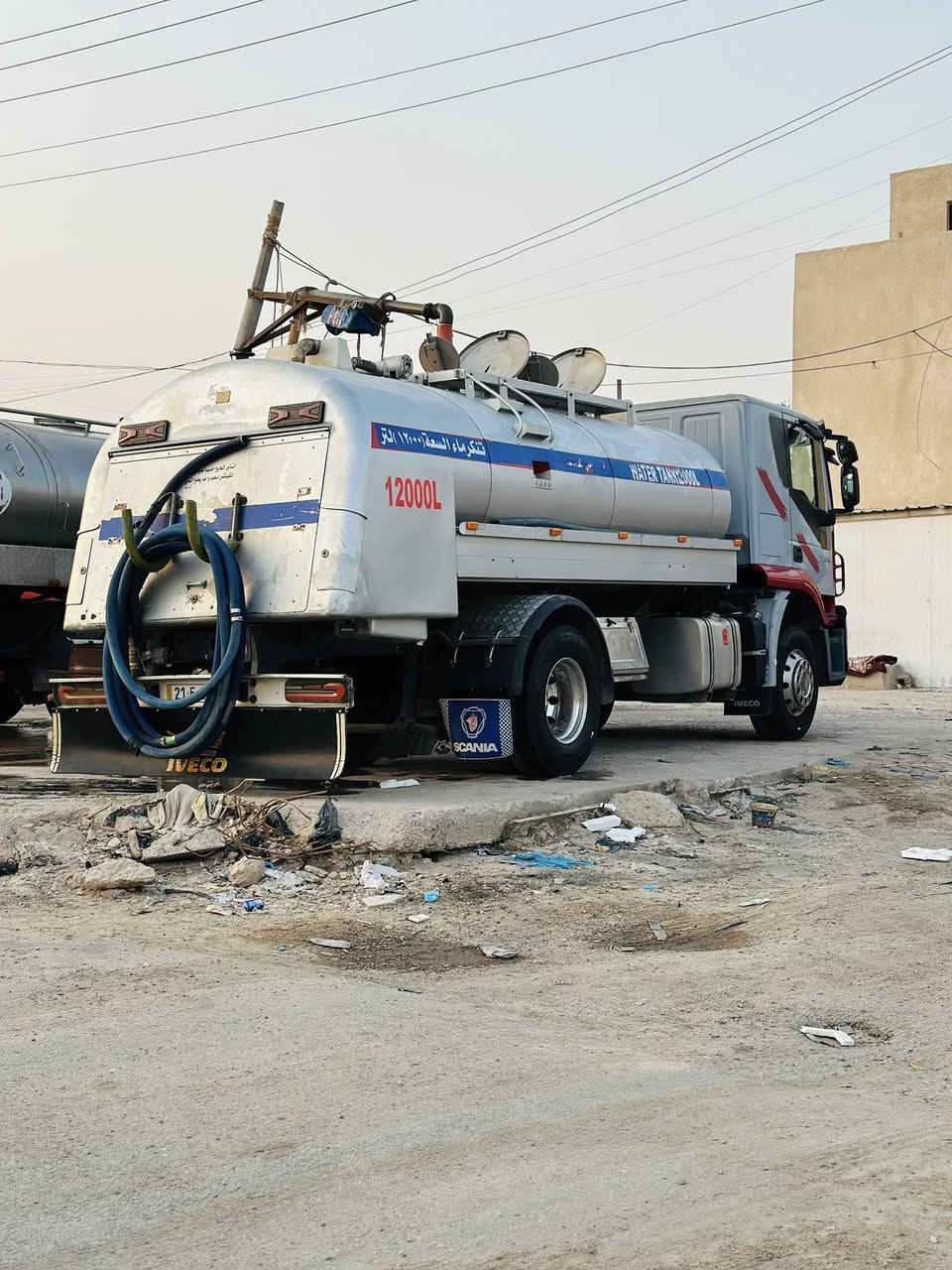 تانكي فافون 12 طن ويا طفشه وكاكات يعني منضومه كامله 
العنوان البصره الاستفسار ***********
