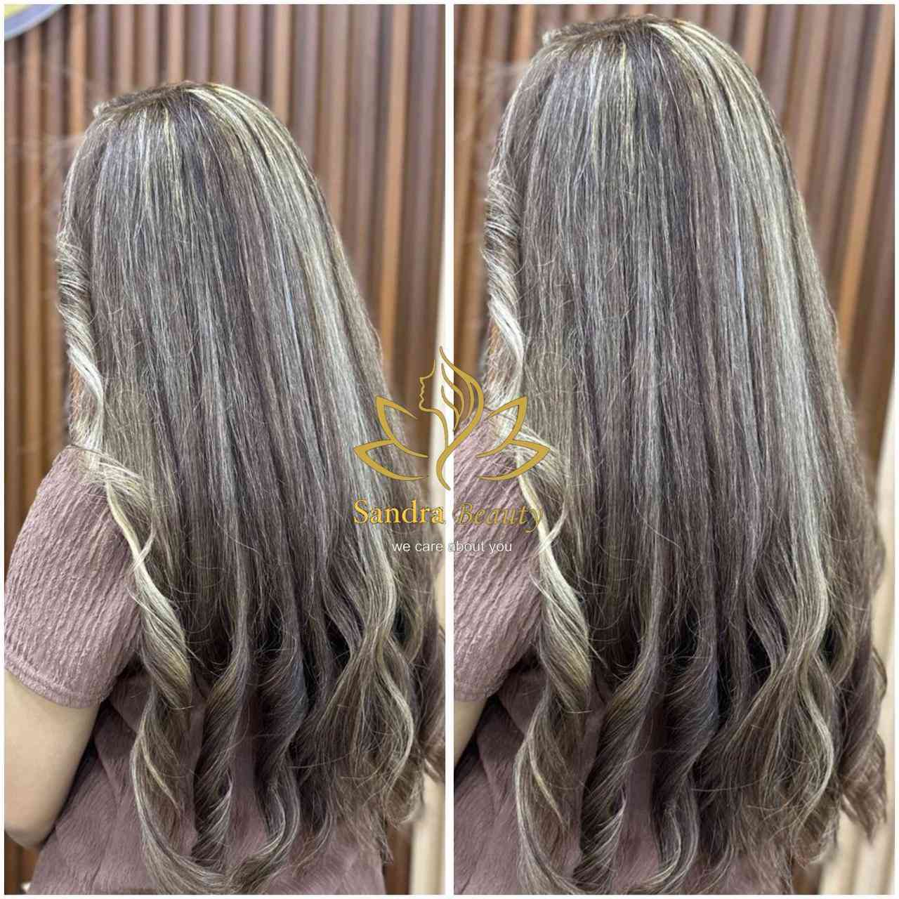 حبيباتي♥️♥️
 عروستي الي خربو شعرها واجتي يمي حتى نغيره اشتغلنالها  اليوم 💪💪💪💪💪💪

صبغ وميش ومعالج🤭 
اشتغلنا صبغ خالي من الامونيا   ميش بدون بلوندر ولاوكسجين ❤️
عصارات  السحب إيطالي ❤️❤️
بدون تعب وبدون تلف 

الصور كله تصويرنا الخاص☀️☀️
والنتيجة خيال ورجعنا حيويه ولمعه الشعر
✅✅❤️❤️💇‍♀️💇‍♀️💇‍♀️

  🔥🔥
🦋🦋بدون تلف وتعب للشعر

#صالون ساندرا _بيوتي

العنوان:: 
الديوانية//حي العروبه// داخل فرع سنتر دولار 
صالون ساندرا بيوتي 

للحجز والاستفسار
***********
***********
