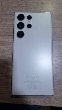 سامسونج S23 ultra  ذاكره 512 لون ابيض جهاز شرق أوسط خطين شركه عين الفه...