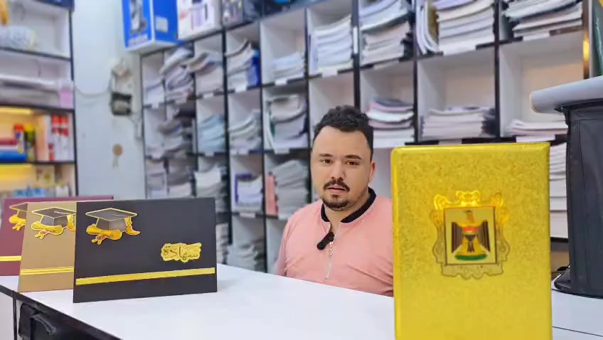 غلاف شهايد تقديرية شاهدوا الفيديو لمعرفة التفاصيل 
🏢 الفرع الأول:
 بغداد –الفحامة - كميرة – قرب مطعم ناي 🍽️📍
للتـواصل على الواتساب📞👇
📞 *********** ☎️
📲 تلگرام: soma19962 💬
🏢 الفرع الثاني:
بغداد – كميرة – مقابل مدرسة الفلاح 🏫📍
📞 *********** ☎️
📲 تلگرام: @Nwrs2024 💬
