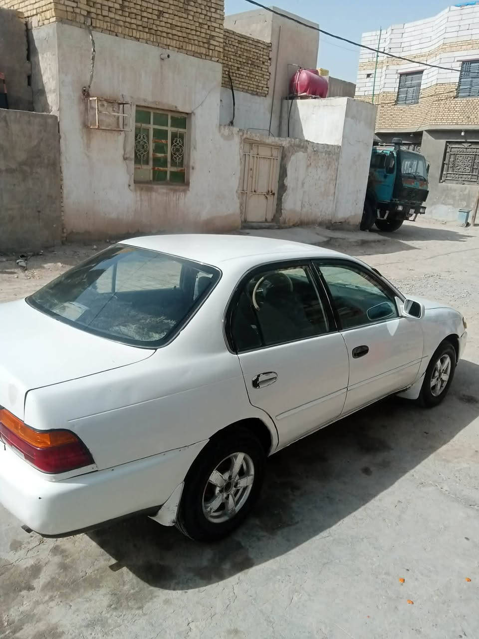 سلام عليكم كورلا للبيع مديل 1994 رقم بغداد تخم تاير جديد حداديه 90 بل ميه كير حاويه  مكينه 1600 السيارة بيهه صبغ بس الجاملغات الخلفيات العنوان الناصريه المركز رقم الهاتف ***********
