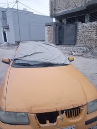 سمند للبيع موديل 9  سياره بيه خيط بخار داخله حلو بيه شويه خياسات تبريد...