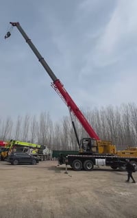 رافعات 10-300 طن • مستعملة من الصين • SANY XCMG ZOOMLION