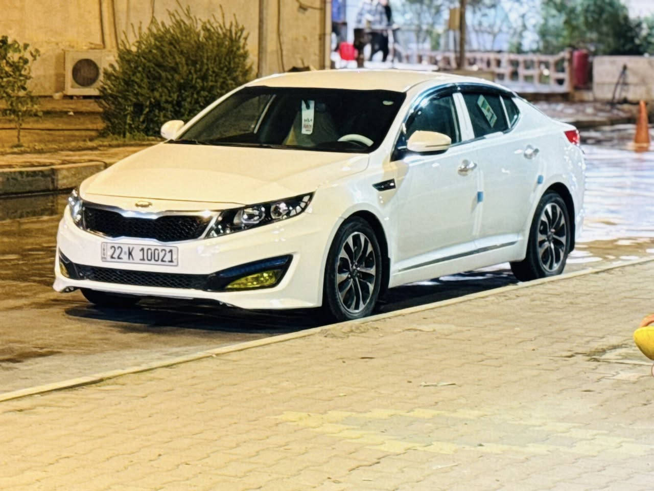 ‏للبيع فقط اوبتيما 2011 خليجي وجه 2014 سيارة كلش نظيفة بعدها على وضع الشركة ماشية 110 حقيقي
مكينه كير حداديه ذهب ذره نقص مابيه السيارة 
بيه فقط طرف الجاملغ الامامي سونار مرفق بالمنشور سنوية لغاية 2031 وبأسمي شخصيا السياره استخدام موظف السعر 122وبها مجال 
عنواني بابل
***********
