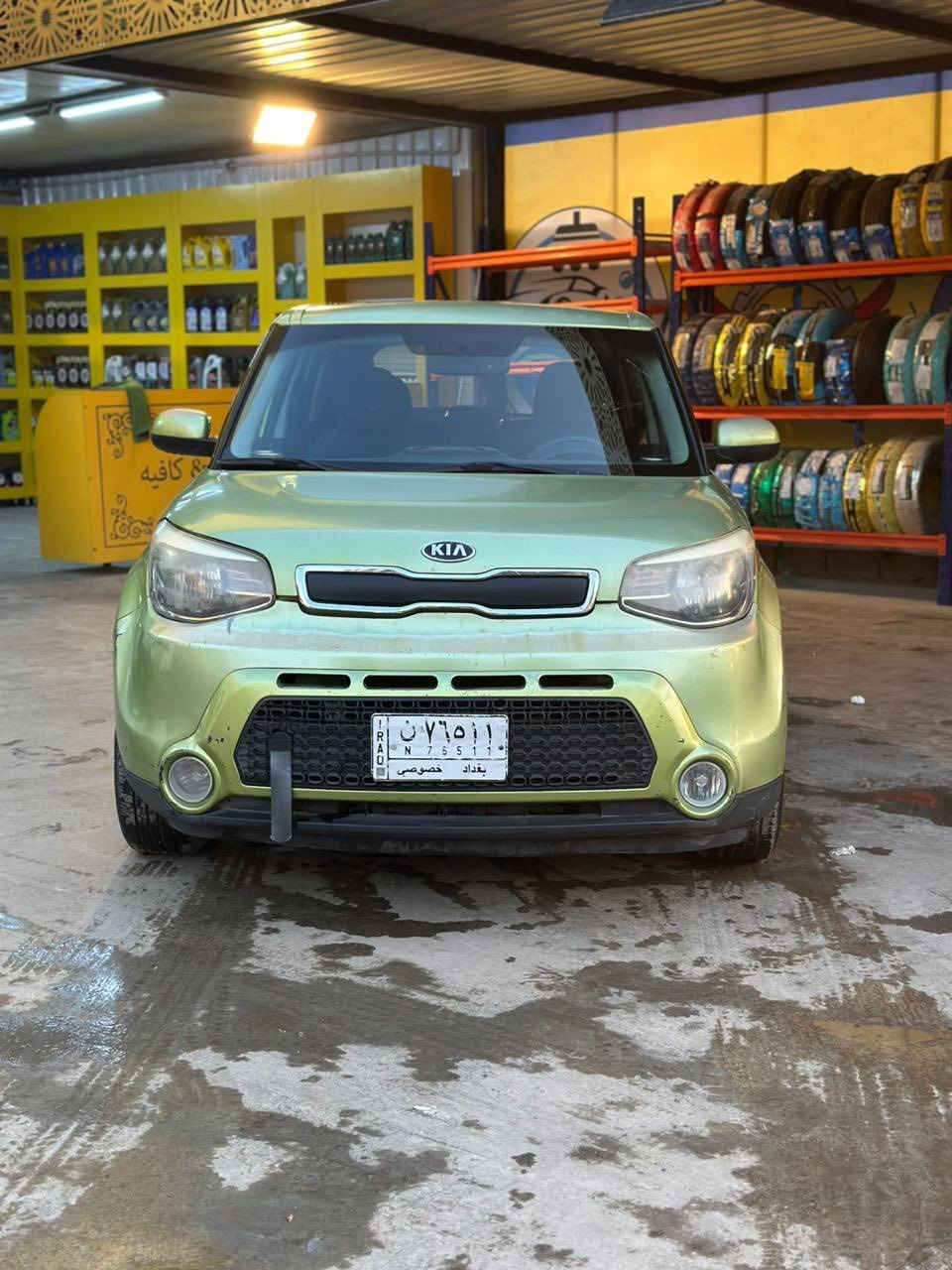 السلام عليكم كيا صول موديل 15 وارد امريكي ضرره جاملغ الامامي جه السايق فقط بدون دواخل  كير محرك تبريد مكفولات محرك 1600 ماشيه 130 مل سياره جاهزه  مابيها نقص السعر 97  
*********** بغداد الدوره ابو طياره
