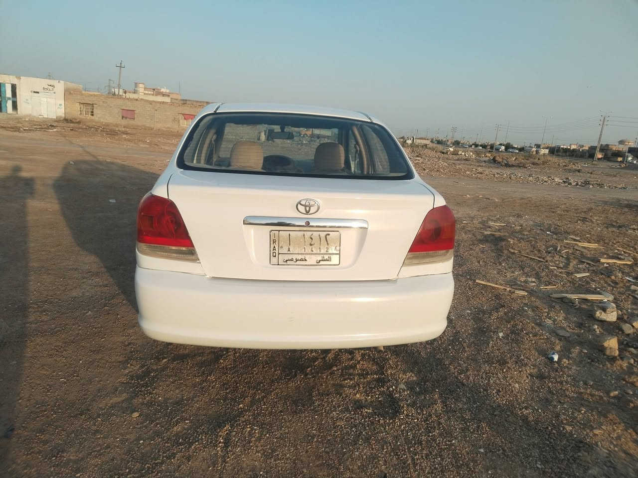 تيوتا ايكو 2005خليجي ضربه جاملغ
 مصبوغه عام جماليه
رقم مثنئ تحويل مباشر
جاهزه كير محرك حداديه كهربائيات ترايك وين ما تريد
مكانها ناصريه قلعه سكر
بيع او مراوس االسعر ٥٠
***********
