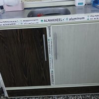 كاونتر سنك وملحق المنيوم درجة اولى للبيع استعمال قليل بعدهم جدد مابيهم...