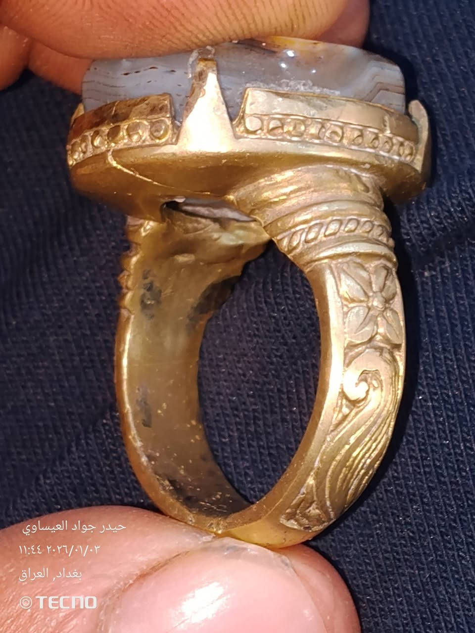 خاتم داودي صياغه سبع معادن سعر 25الف مكان بغداد الكاظمية......لا يوجد توصيل...***********
