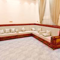 ضمان 5 سنوات • خشب چام روسي • قماش تركي