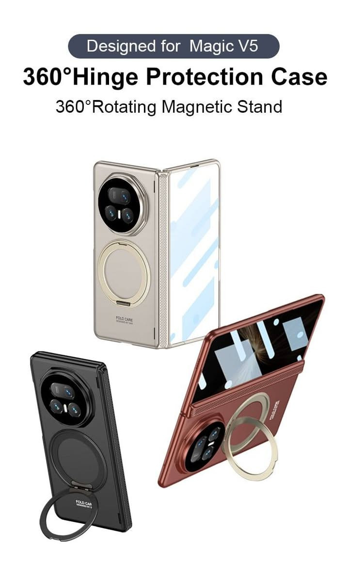 Honor magic v5
كفرات ماركة كوالتي عالي يحتوي على  حماية شاشة كلاس
مع ستاند دوار 360 درجة ماك سيف وحماية 360 درجة
توجد خدمة توصيل لكافة المحافظات للإستفسار مراسلة البيج أو على الرقم وات ساب *********** أو زورونا في موقعنا النجف شارع الغدير فرات من جهة حي الغدير مقابل شركة الريان للصرافة
