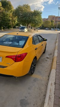 كورلا موديل 2019 xse سياره فول بصمة سلايت كير محرك شرط غاز وبنزين رقم ...